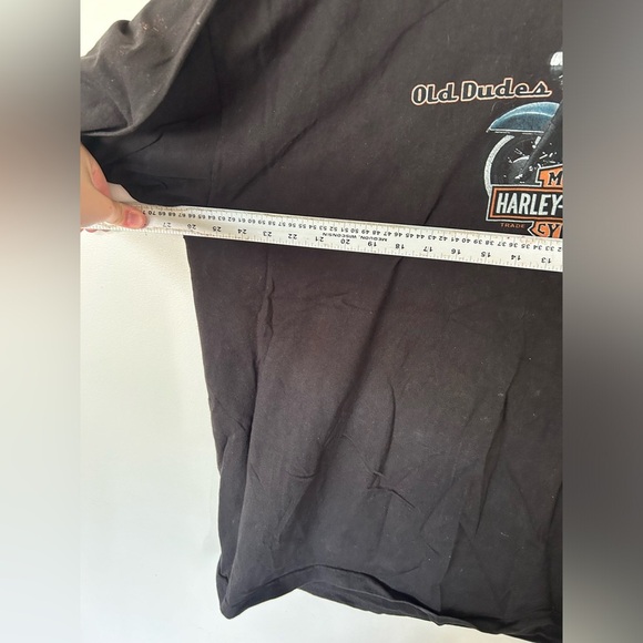 Harley Davidson “Old Dudes Ride Harder” Mackie Tshirt - Picture 5 of 7